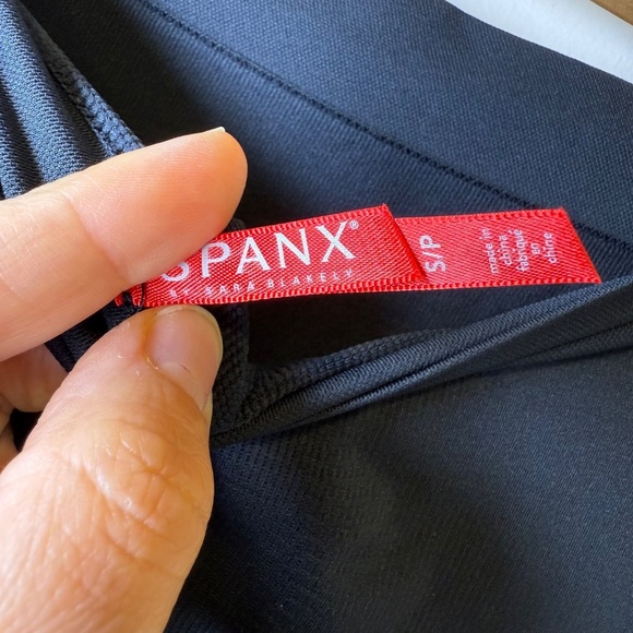 SPANX Mama Ankle Jean-ish Black Maternity Leggings Size Small - Picture 13 of 14